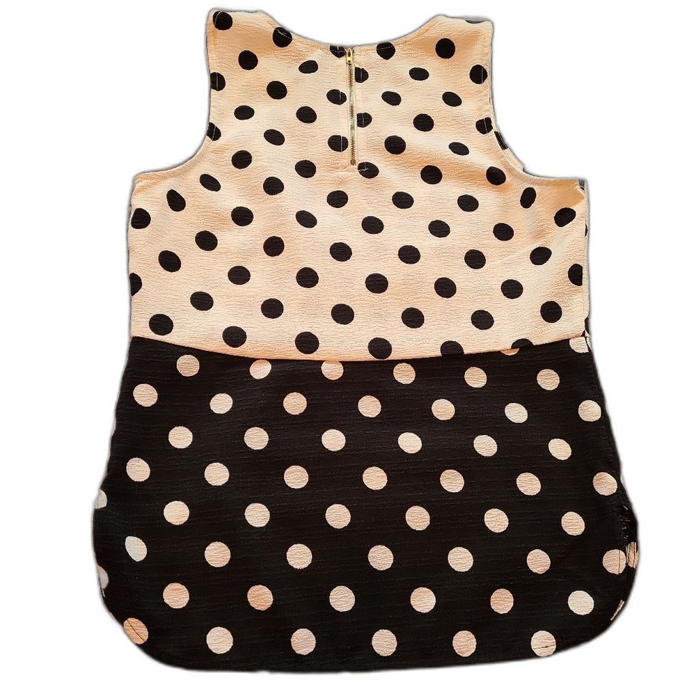 41 Hawthorn Polka Dot Tank White/Black Sz XS - Picture 4 of 6